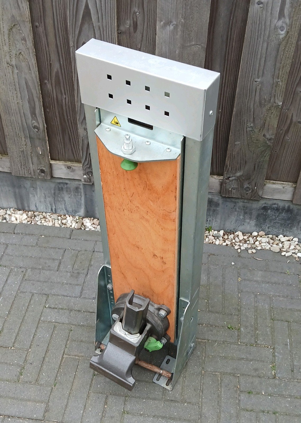 Wegklapbare bankschroef BOTT, Ophalen of Verzenden, Gebruikt, Minder dan 70 cm, Bankschroef