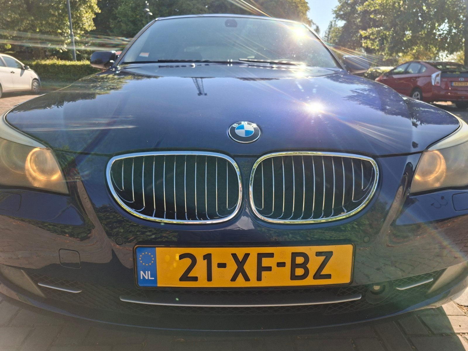 BMW 5-Serie 4.8 I 550 AUT 2007 Blauw 241.000 km, Automaat, Achterwielaandrijving, 8 cilinders, Blauw
