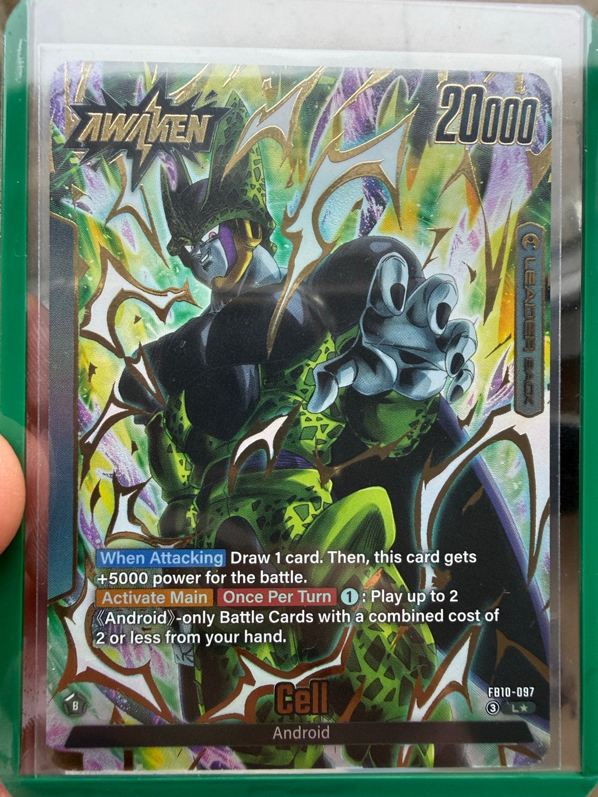 Cell FB10-097 Alt Art dbz, Ophalen of Verzenden, Nieuw, Losse kaart, Foil