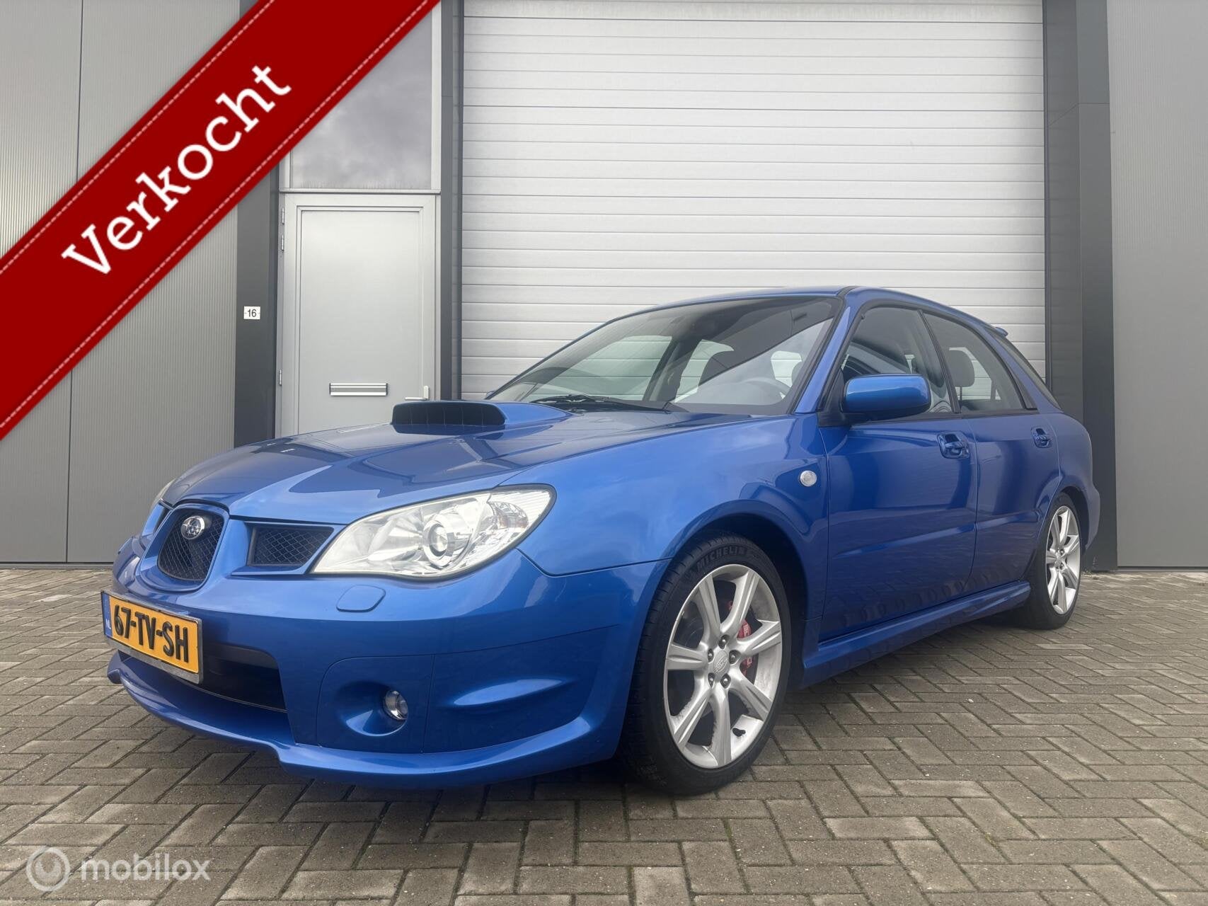 Subaru Impreza 2.5 WRX, Auto's, Subaru, Gebruikt, 4 cilinders, Blauw, Handgeschakeld