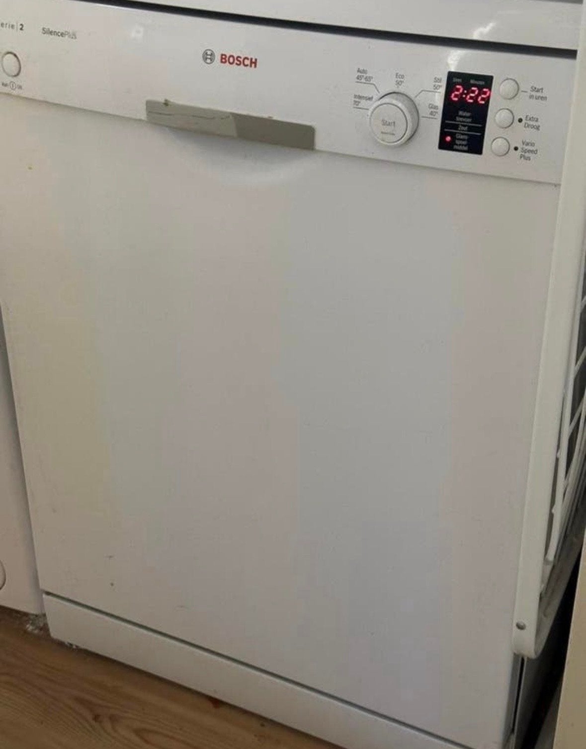 Bosch Serie 2 SilencePlus Vaatwasser, Ophalen, Gebruikt, 60 cm of meer, Eco programma