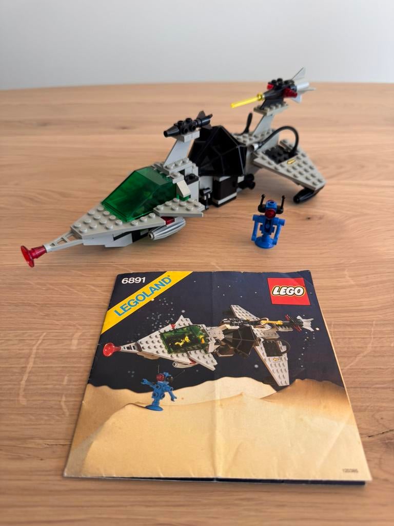 LEGO set 6891 Gamma V Laser Craft (2), Lego, Ophalen of Verzenden, Zo goed als nieuw, Space
