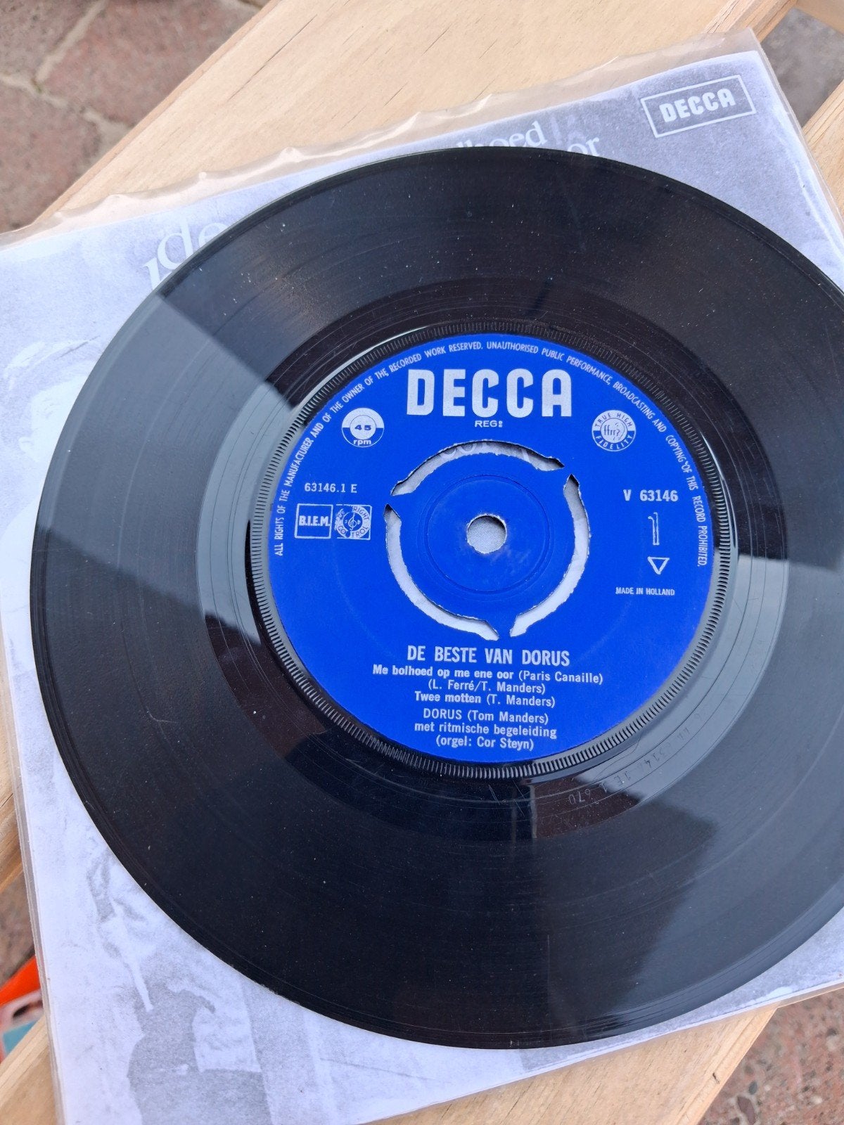 Dorus - De Beste Van Dorus (7 inch vinyl single), Gebruikt, 7 inch, Ophalen of Verzenden, EP
