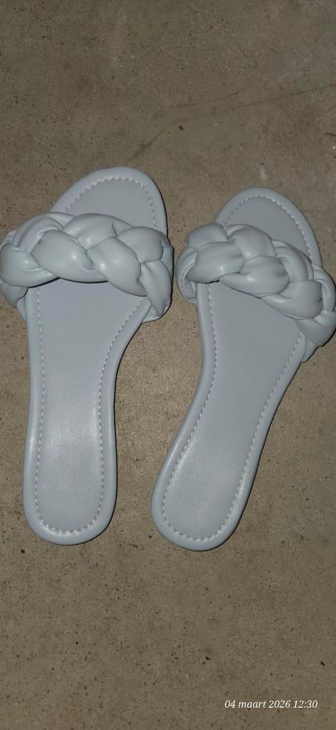 Baby blauwe slippers, Ophalen of Verzenden, Jongetje of Meisje