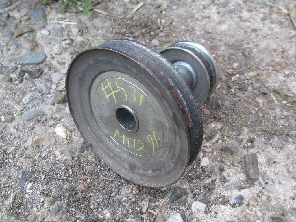 Dubbele poelie MTD Yard Man Gutbrod Blisar Craftsman, Ophalen of Verzenden, Gebruikt, 50 cm of meer