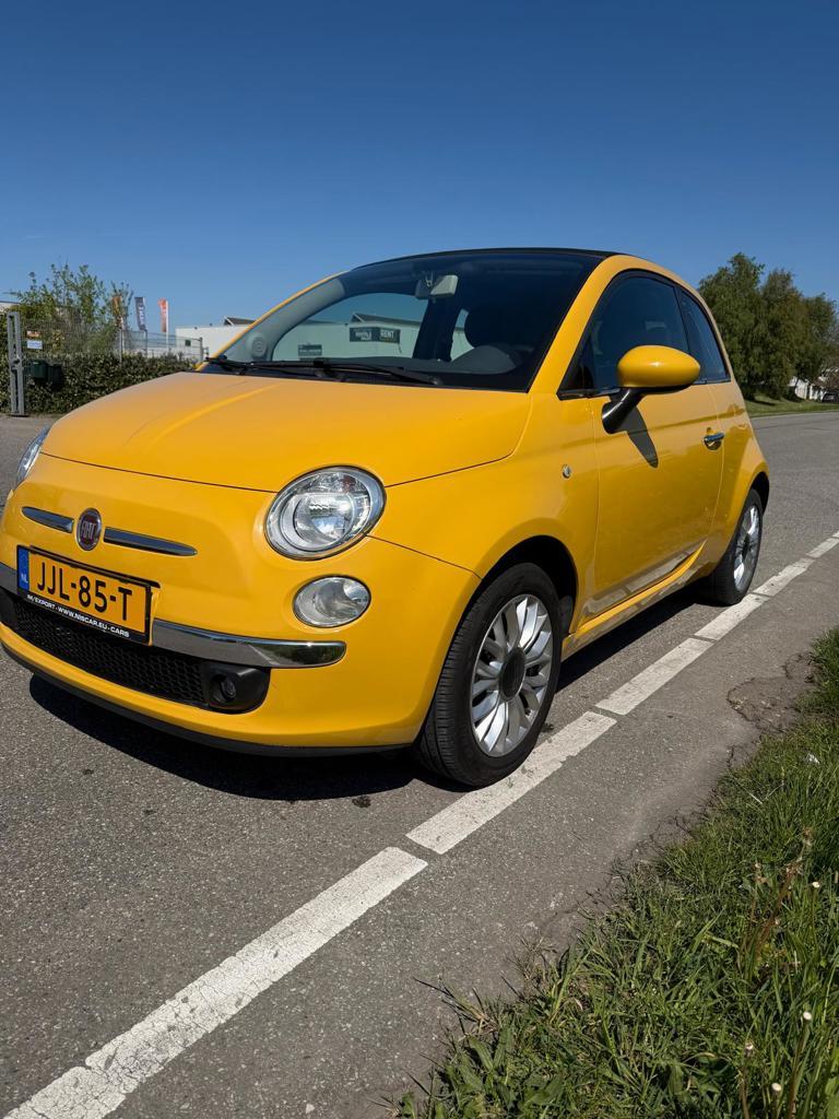 Fiat 500 C 1.2 Lounge, Voorwielaandrijving, Gebruikt, 4 cilinders, Cabriolet