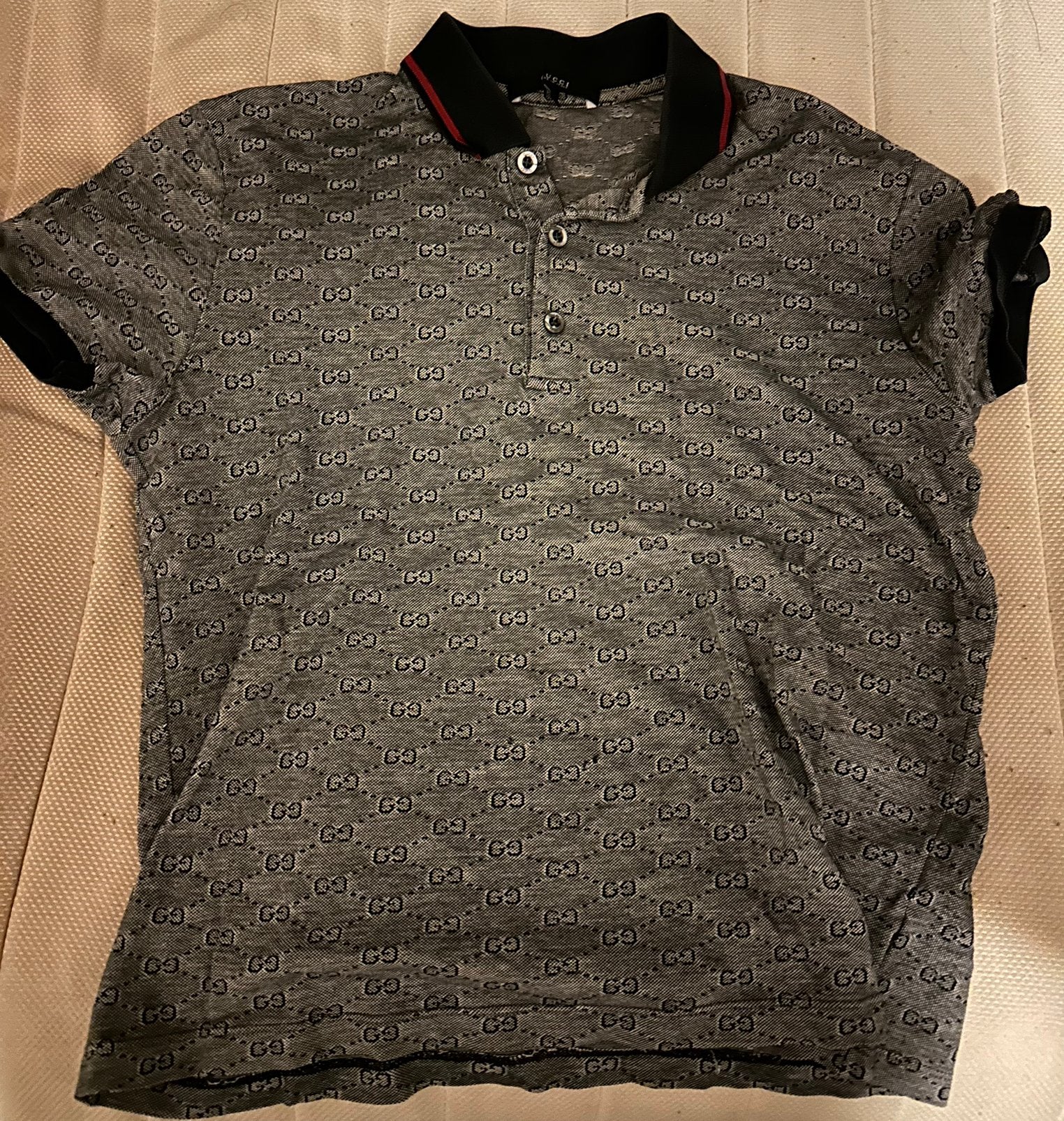 VINTAGE GUCCI GG POLO/SHIRT | ICONISCHE OG MODEL | MAAT XS, Kleding | Heren, Polo's, Ophalen, Zo goed als nieuw, Maat 46 (S) of kleiner