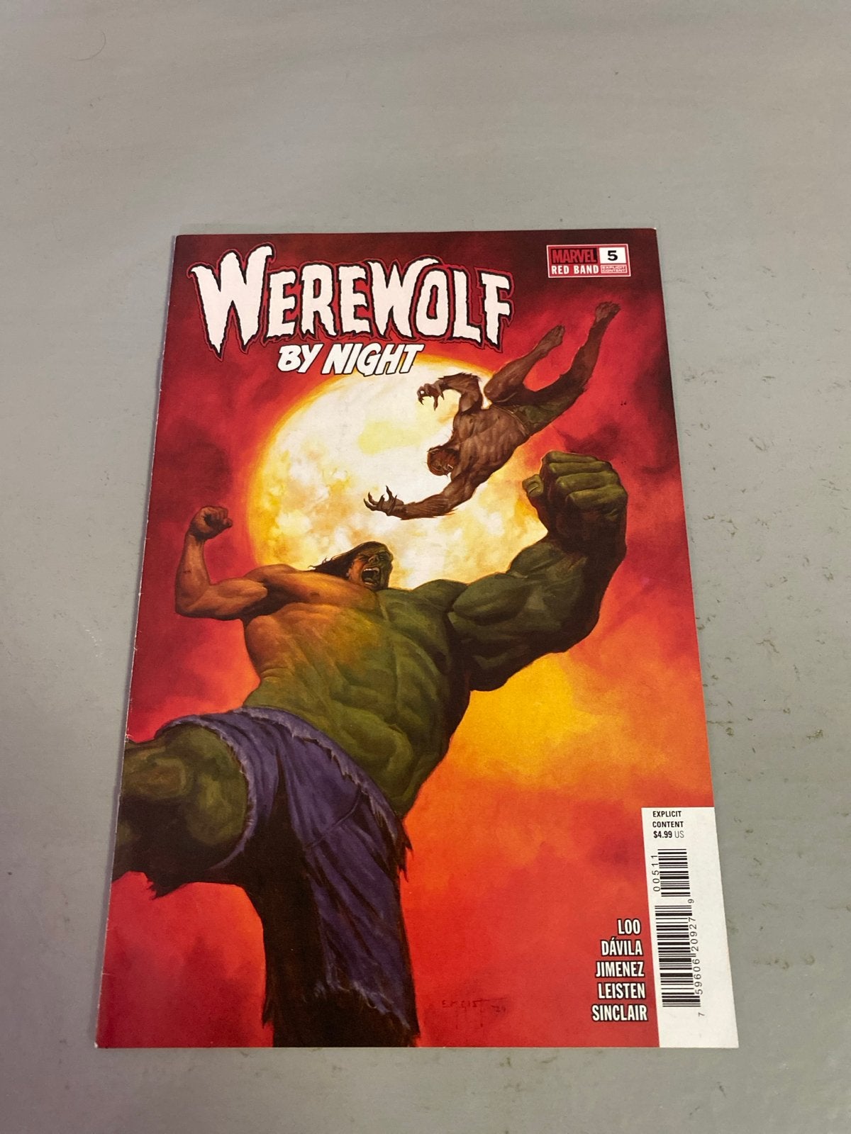 Werewolf by Night: Red Band #5 Marvel Comics, Boeken, Eén comic, Ophalen of Verzenden, Zo goed als nieuw, Amerika