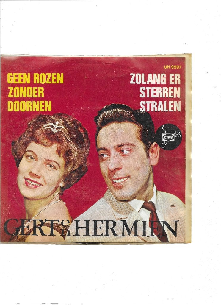 Single Gert & Hermien Timmerman - Geen rozen zonder doornen, Ophalen of Verzenden, Gebruikt, 7 inch, Nederlandstalig