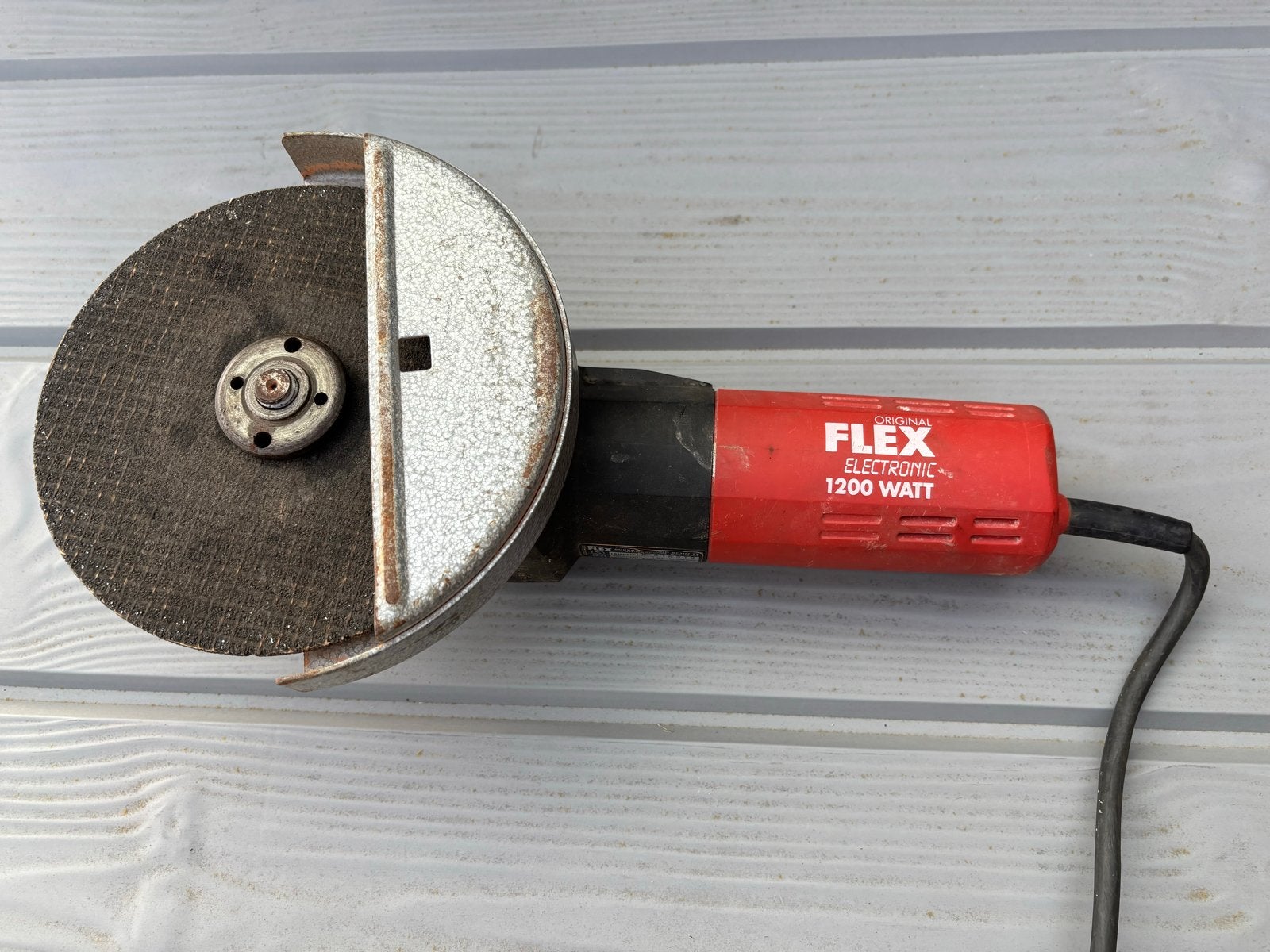 Flex Haakse Slijpmachine 180 mm - 1200 Watt, Ophalen of Verzenden, Gebruikt, 1000 watt of meer, Haakse handslijpmachine