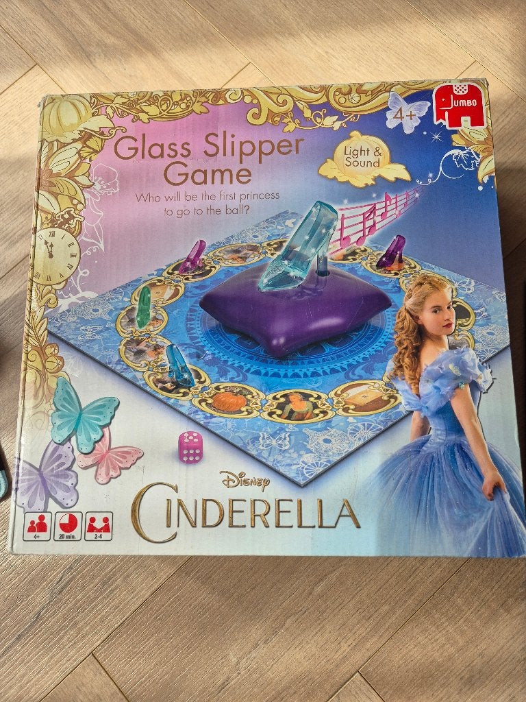 assepoester glazen muiltje bordspel, Ophalen of Verzenden, Gebruikt