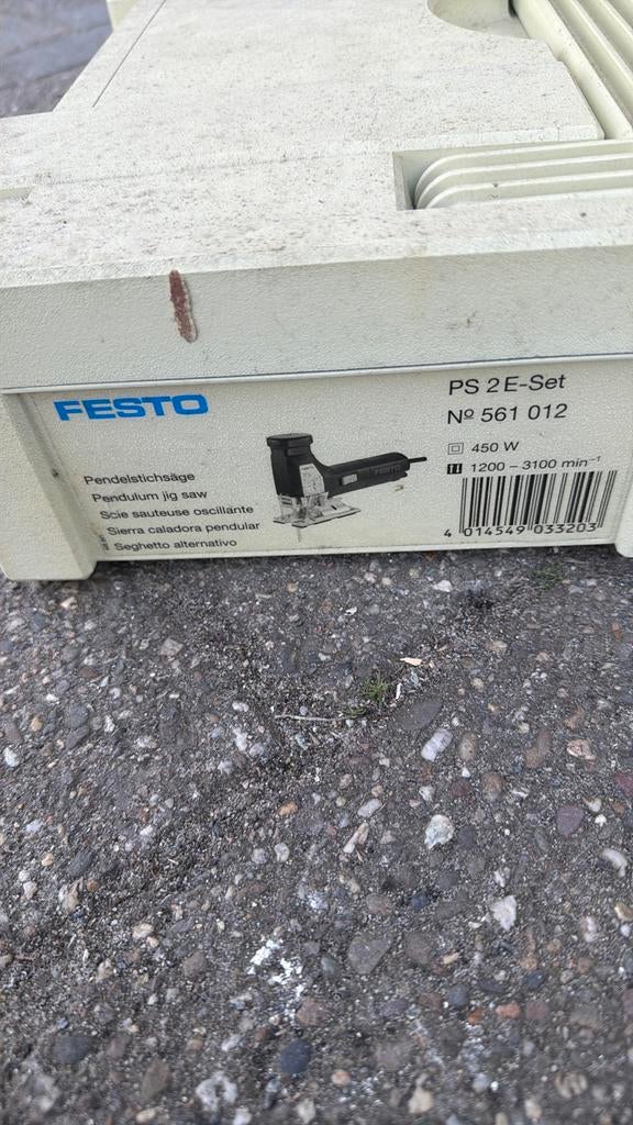 Festo PS 2 E Decoupeerzaag - Krachtig en Compleet, Gebruikt, Decoupeerzaag, Ophalen of Verzenden, 30 tot 70 mm
