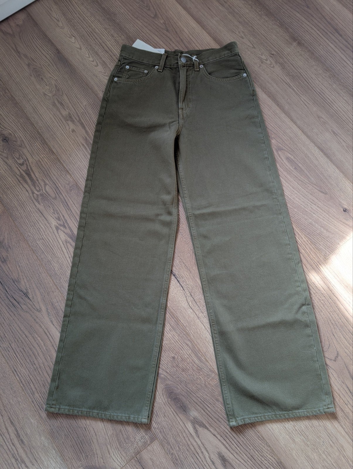 Arket Coral High Waist Relaxed Fit Wide Leg Jeans Maat 26, Nieuw, Ophalen of Verzenden, Arket, Maat 34 (XS) of kleiner