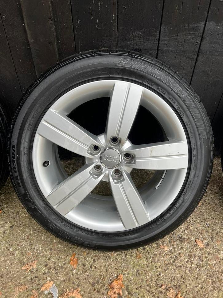 Originele Audi a3 a4 TT Caddy velgen 5x112 17? zomer set 5mm, Niet ingevuld, Gebruikt, Banden en Velgen, Niet ingevuld