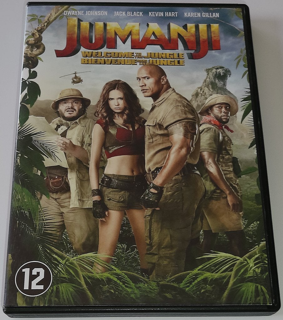 Dvd *** JUMANJI *** Welcome to the Jungle, Avontuur, Engels, Nederlands, Ophalen of Verzenden