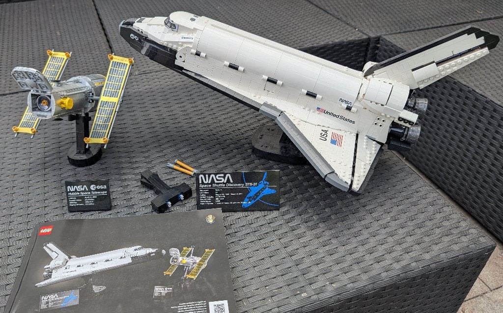 Lego NASA Space Shuttle 10283, Ophalen, Lego, Compleet, Zo goed als nieuw