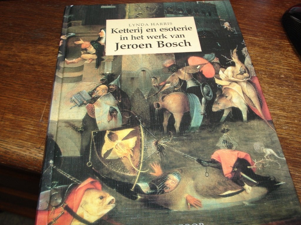 Ketterij en esoterie /Jeroen Bosch Lynda Harris  1996 , Ophalen of Verzenden, Zo goed als nieuw, Schilder- en Tekenkunst