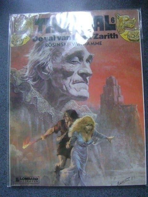 thorgal 6--de val van brek zarith  uit 1984, Eén stripboek, Ophalen of Verzenden, Zo goed als nieuw