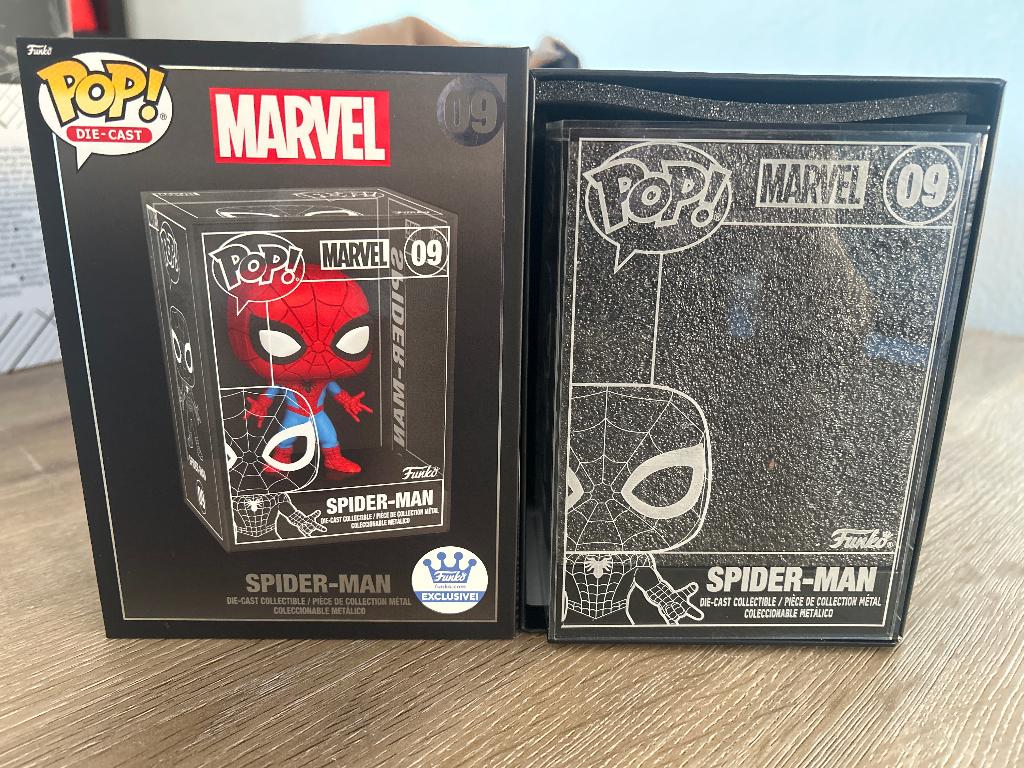 Funko pop Spiderman 09, Ophalen of Verzenden, Nieuw