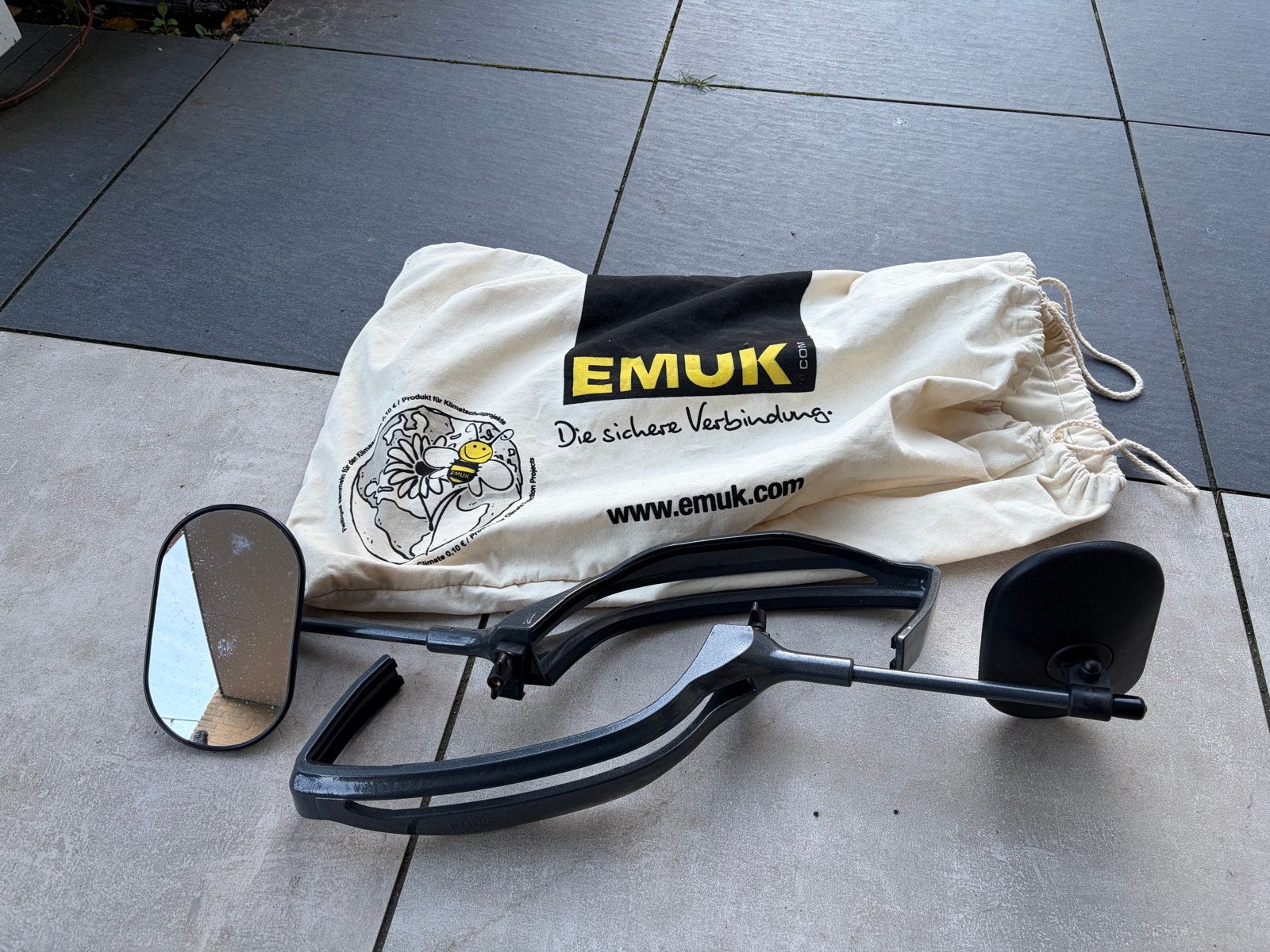 Emuk Caravan spiegels voor Audi Q7 (type 4M), Ophalen, Zo goed als nieuw
