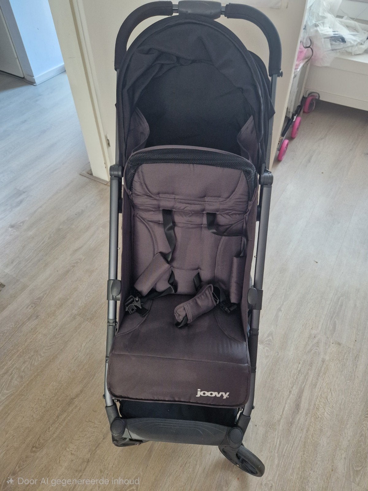Joovy Kooper wandelwagen - Z.g.a.n. met tray, Kinderen en Baby's, Ophalen, Zo goed als nieuw, Overige merken