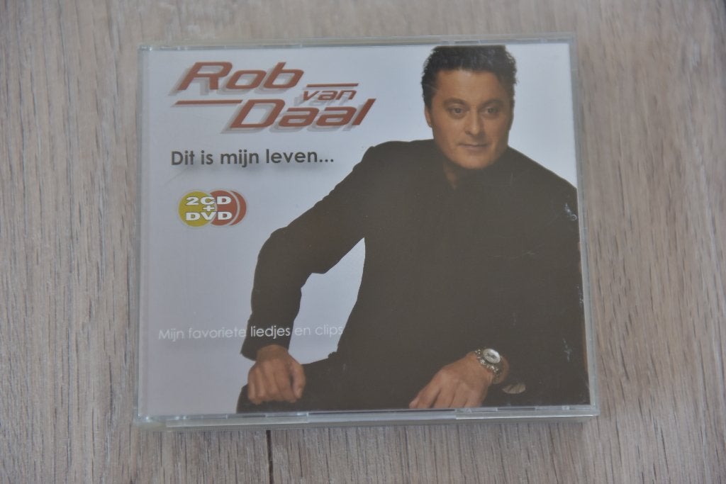 ROB VAN DAAL -- DIT IS MIJN LEVEN 3CDbox 2CD + DVD, Verzenden, Zo goed als nieuw, Levenslied of Smartlap, Boxset