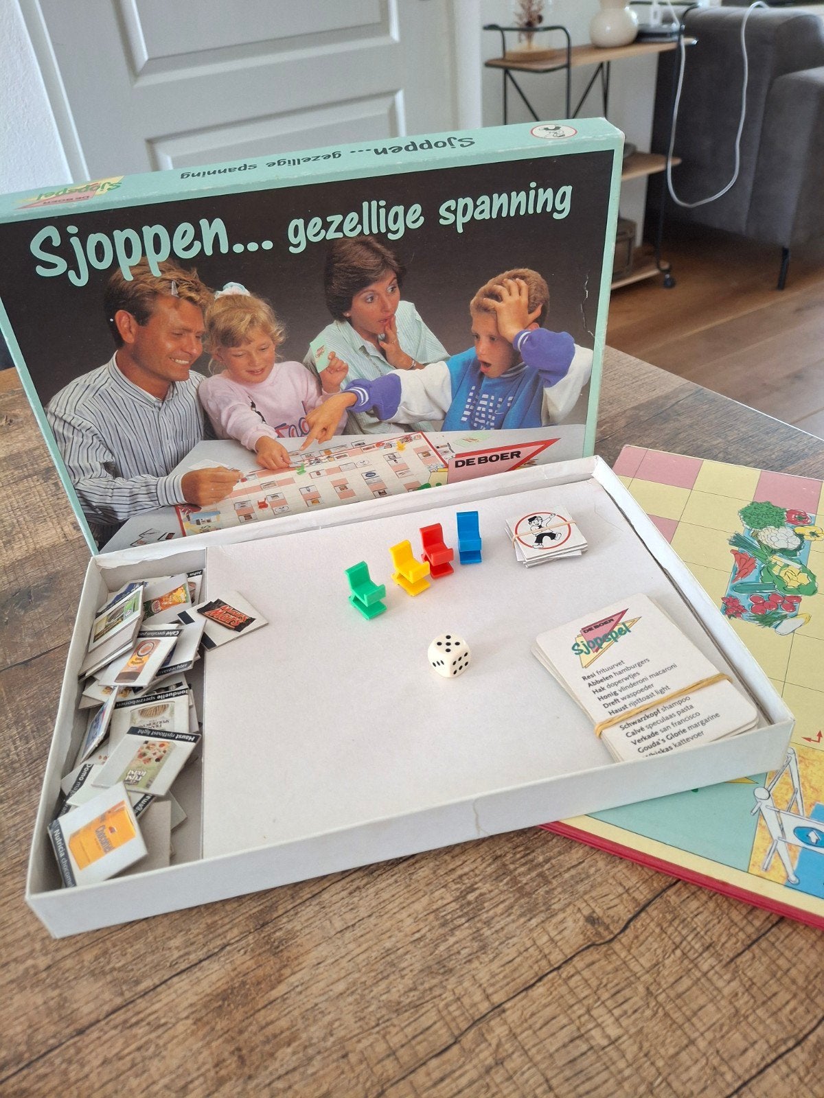 sjoppen gezellige spanning sjopspel de boer, Hobby en Vrije tijd, Gezelschapsspellen | Bordspellen, Ophalen of Verzenden