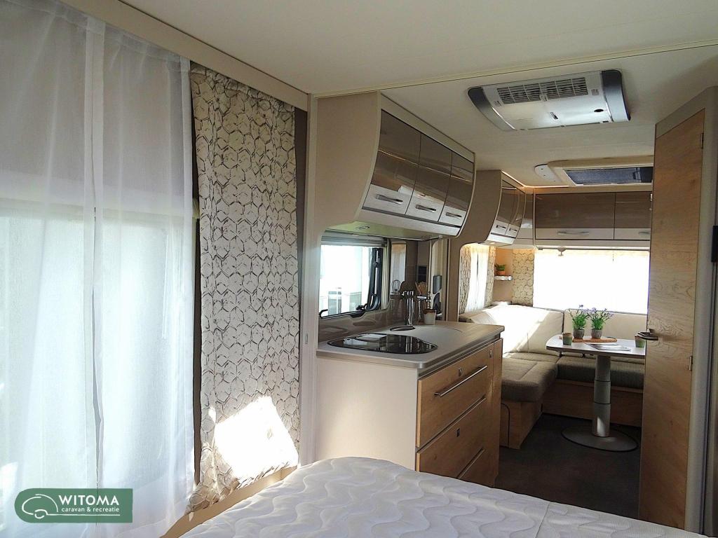 Dethleffs Nomad 530 DR mover, airco, luifel., Caravans en Kamperen, Caravans, Overige typen, Rondzit, Bedrijf, Dethleffs