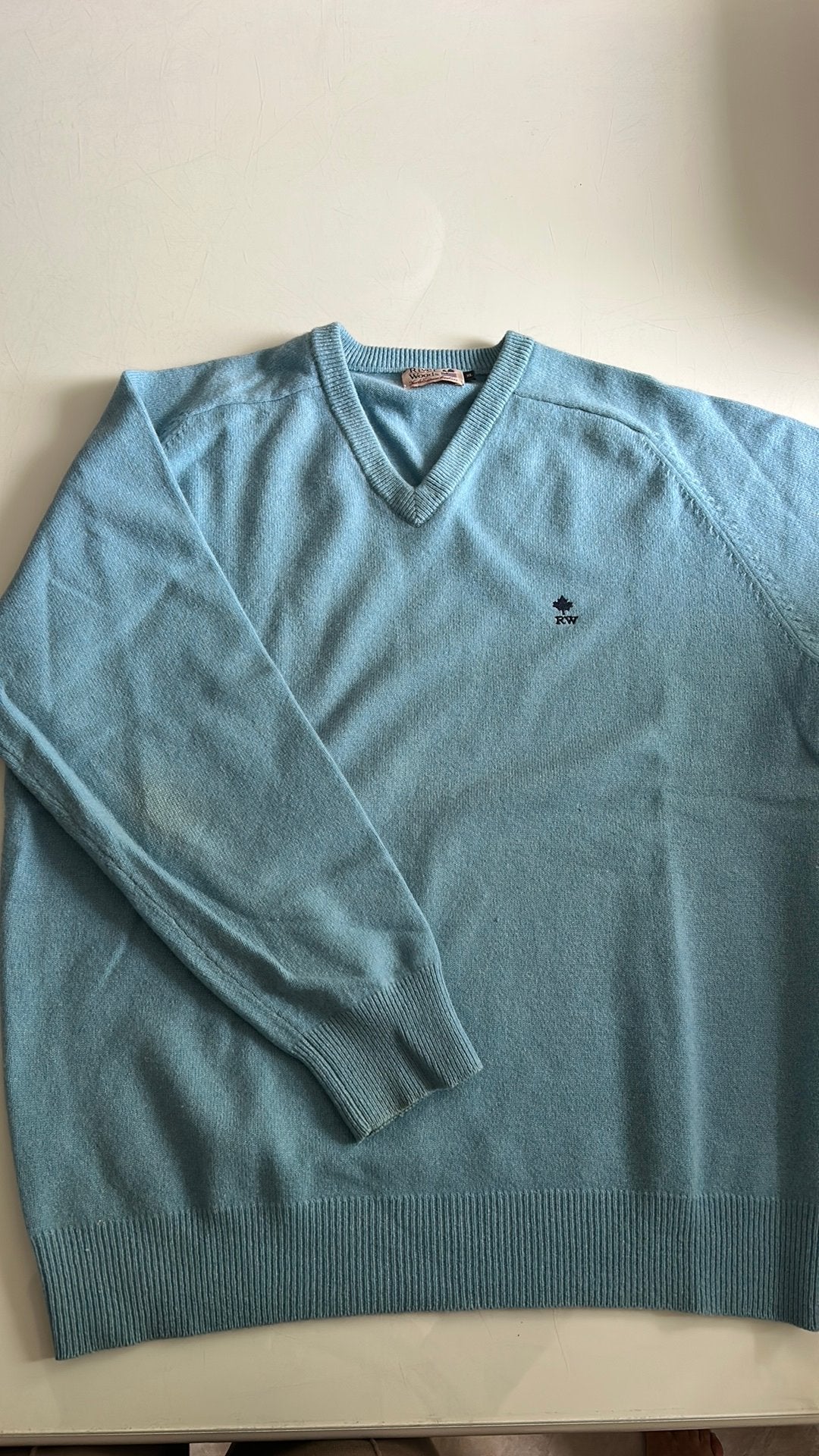 River Woods trui maat XL, Ophalen of Verzenden, Zo goed als nieuw, Maat 56/58 (XL), Blauw