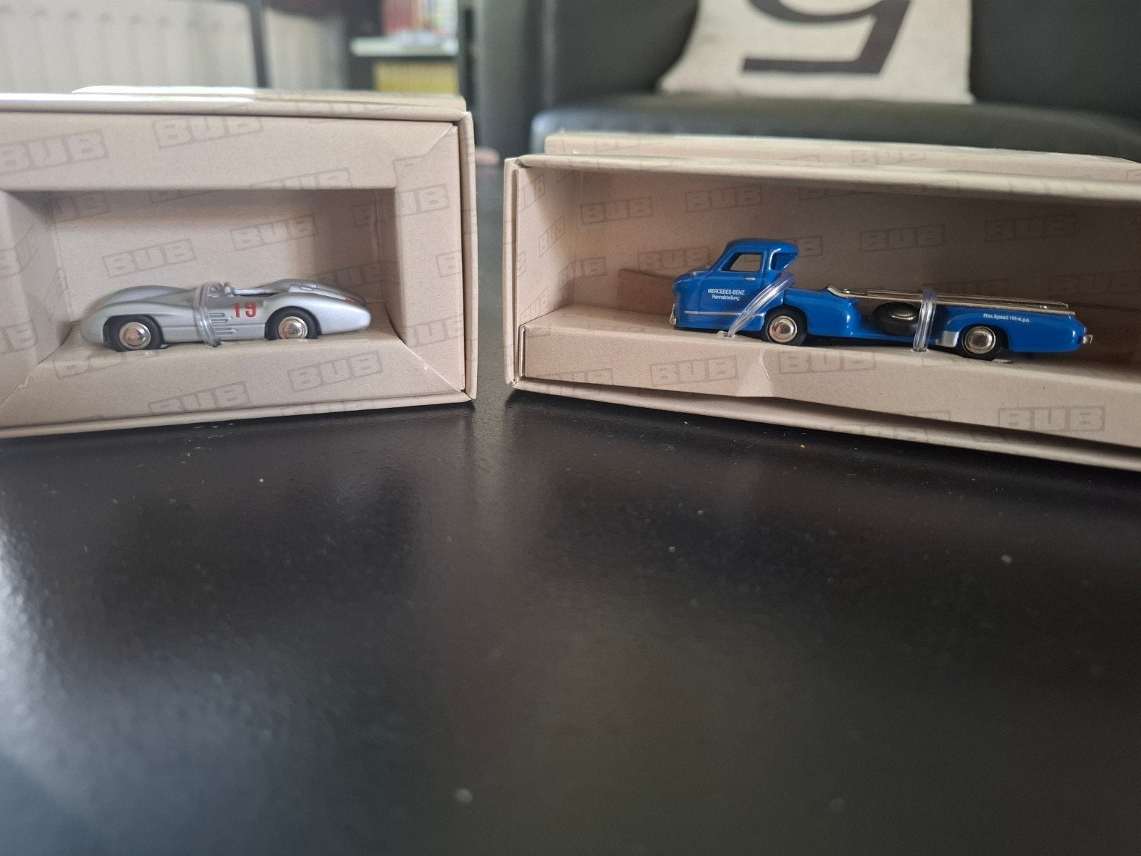 BUB Mercedes Renntransporter & W196 - 1/87 Limited Edition, Ophalen, Nieuw, Auto, Overige merken