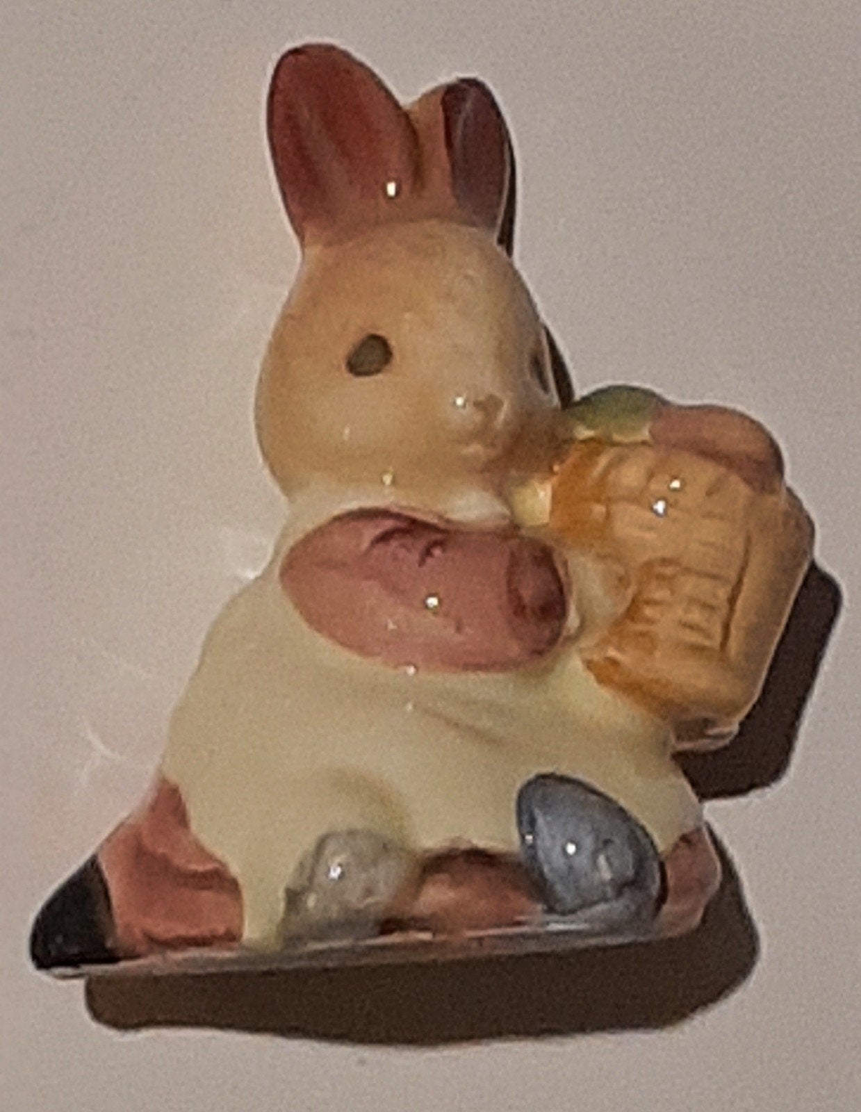 Vintage engels porseleinen zoutvaatje. Mrs. Josephine rabbit, Ophalen of Verzenden
