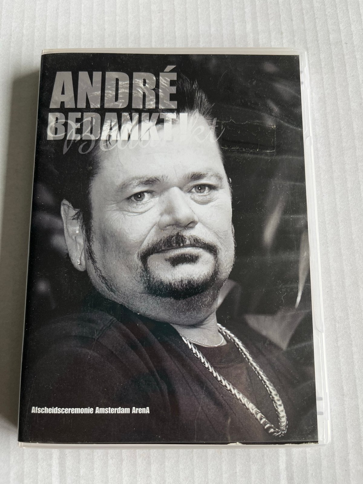 André Bedankt! Afscheidsceremonie Amsterdam Arena DVD, Gebruikt, Alle leeftijden, Concert, Ophalen of Verzenden