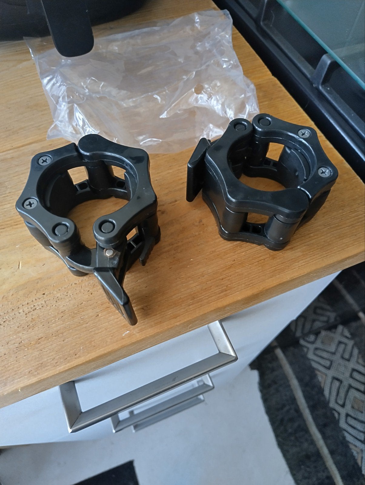 Set Pro Collars 50mm Olympische halter sluiters ATX, Sport en Fitness, Ophalen of Verzenden, Nieuw, Benen, Overige typen