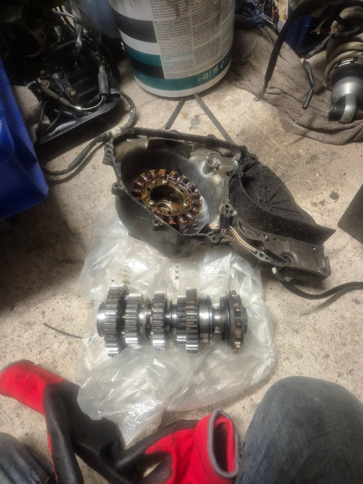 te koop diverse onderdelen yamaha tdm 850 3vd en 4tx, Ophalen of Verzenden, Gebruikt