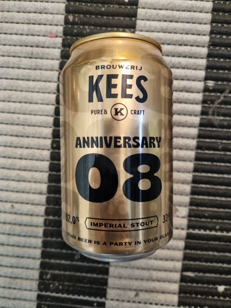 2x Anniversary #08 van Kees (12%), Verzamelen, Biermerken, Ophalen of Verzenden, Nieuw, Overige typen, Overige merken