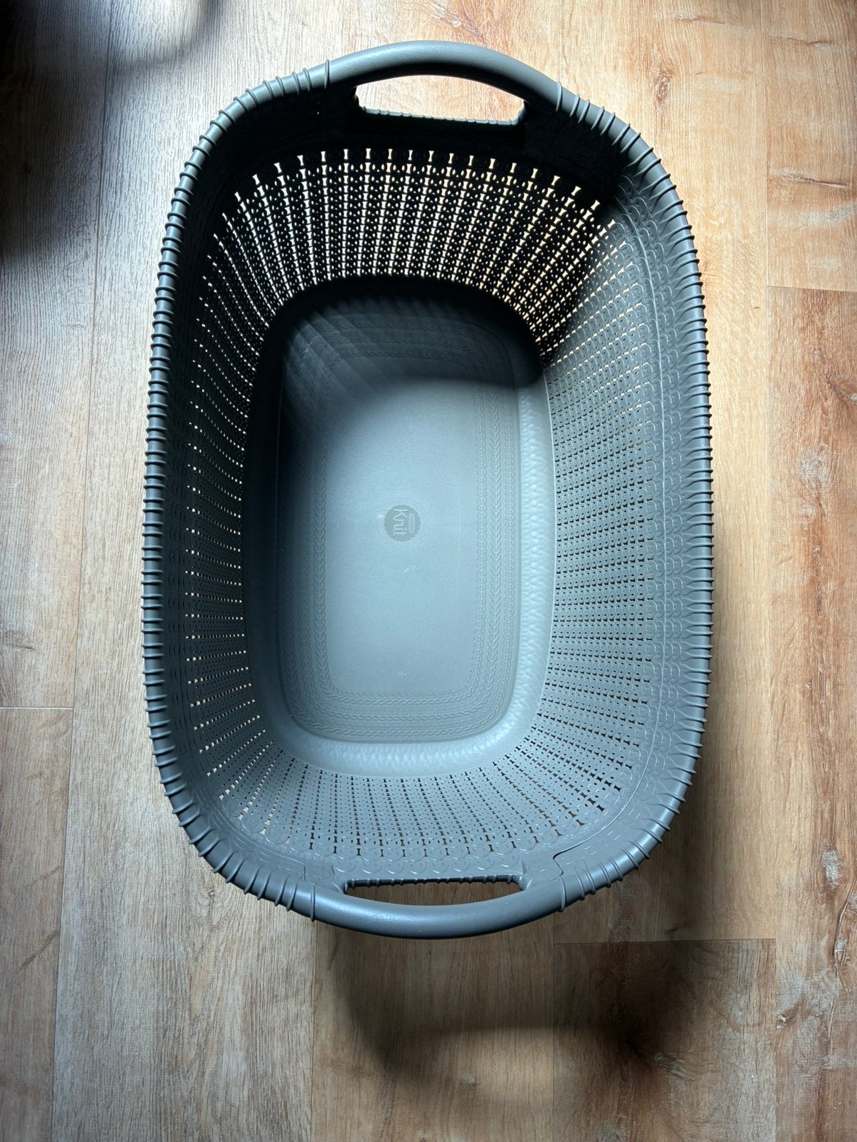 Wasmand curver knit zgan antraciet kleur, Huis en Inrichting, Badkamer | Badtextiel en Accessoires, Ophalen of Verzenden, Zo goed als nieuw