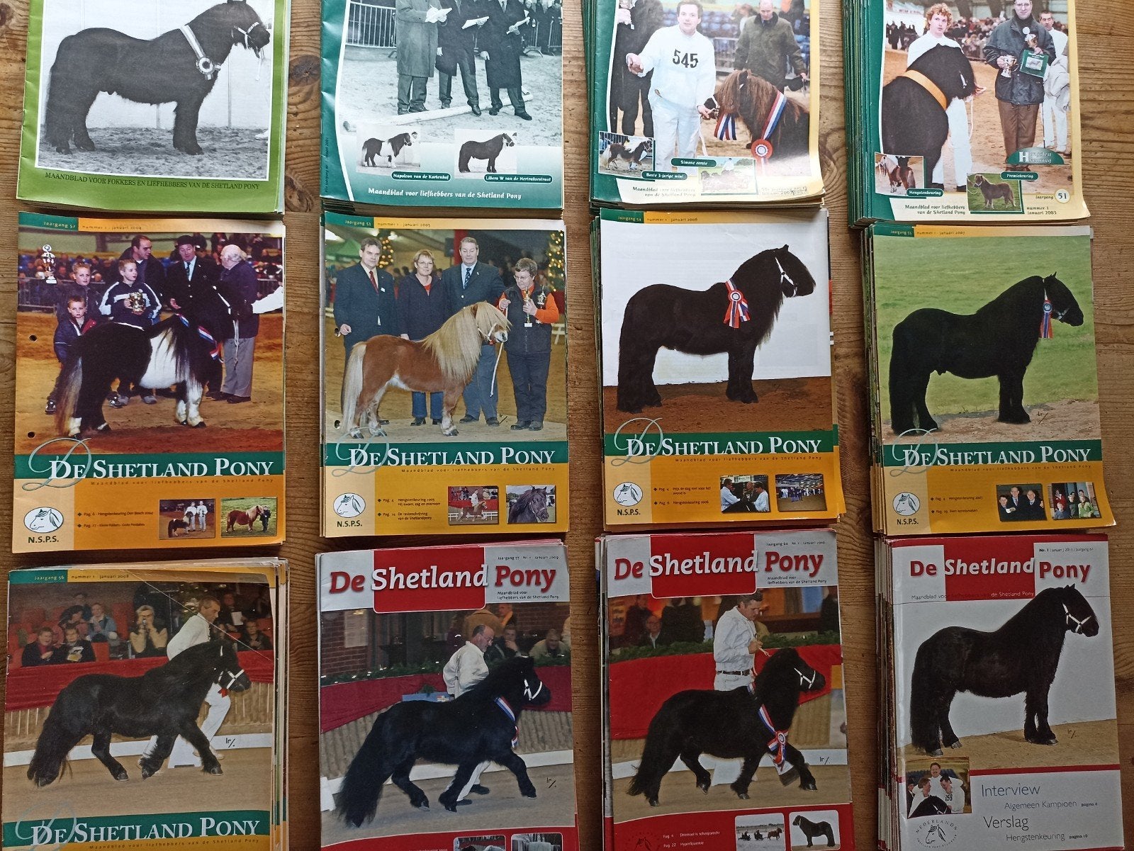 Tijdschriften De Shetland Pony - Diverse Jaargangen, Ophalen of Verzenden, Gelezen, Overige typen