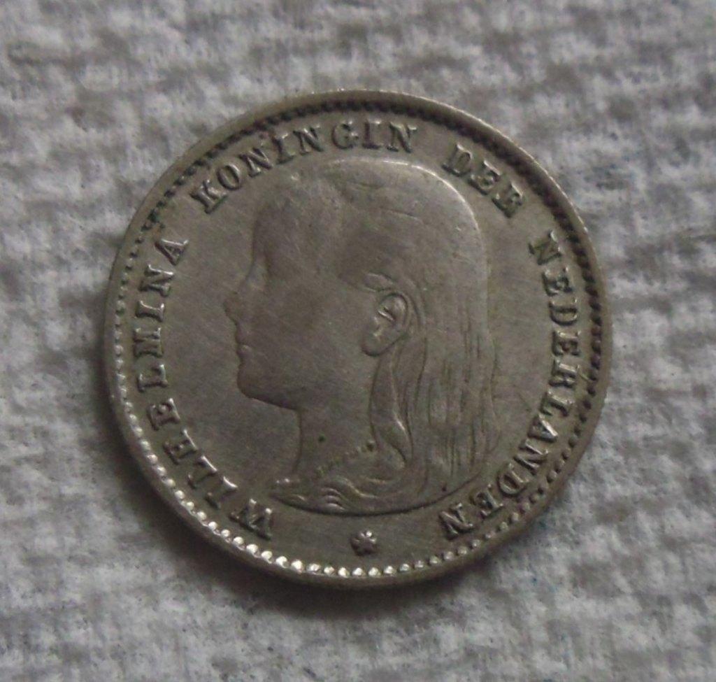 Nederland 10 cent 1897., Verzenden, Zilver, 10 cent, Koningin Wilhelmina