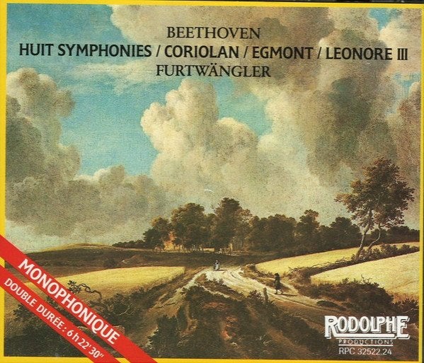 BEETHOVEN Huit symphonies 3 - CD BOX FURTWÄNGLER HM ZGAN, Cd's en Dvd's, Ophalen of Verzenden, Classicisme, Zo goed als nieuw