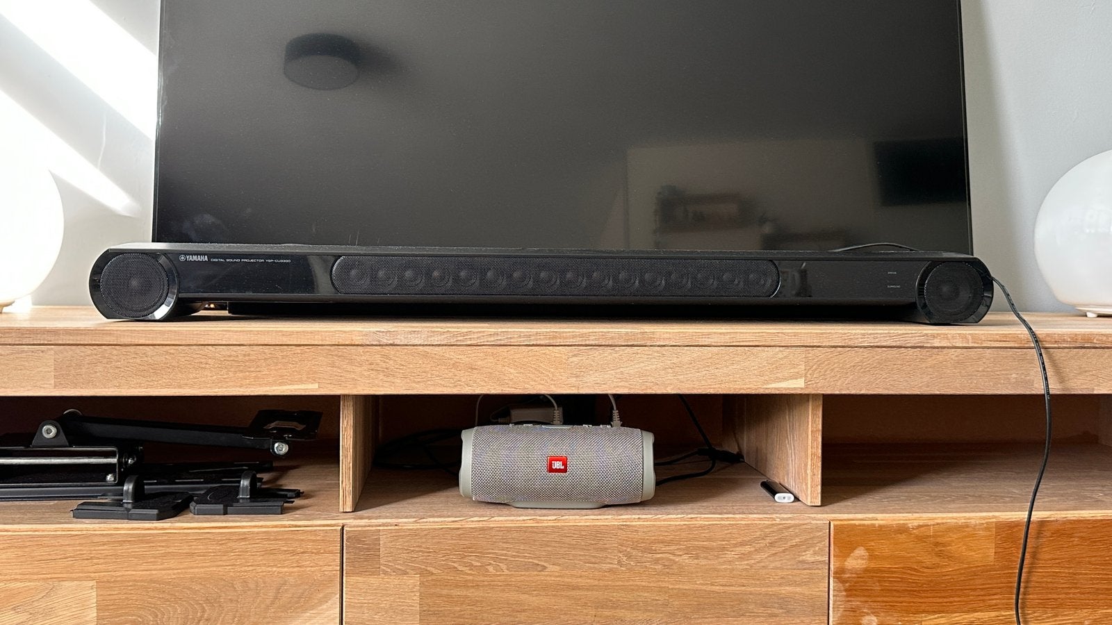 yamaha Sounbar, Ophalen, Gebruikt