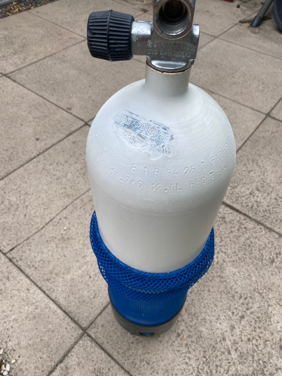 Duikfles lange 12L 200bar, Watersport en Boten, Duiken, Ophalen, Gebruikt, Duikfles
