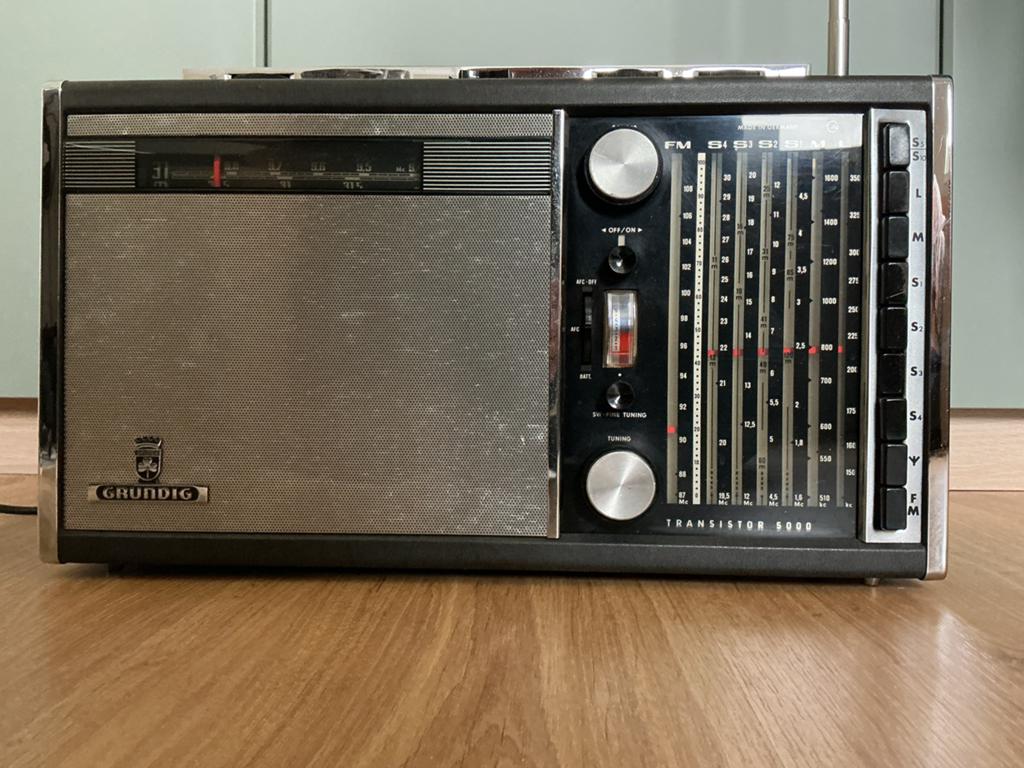 Grundig Satellit 5000 Wereldontvanger, Ophalen of Verzenden, Gebruikt, Wereldontvanger
