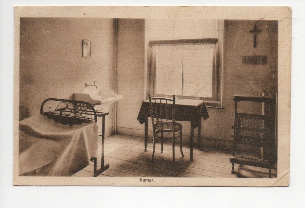 Noordwijkerhout. Retraitenhuis "St. Clemens". Kamer., Verzenden, Voor 1920, Gelopen, Zuid-Holland