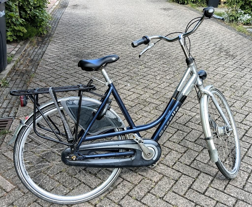 Gazelle Damesfiets 7-speed met naafdynamo, Fietsen en Brommers, Ophalen, Versnellingen, Schijfrem, Gazelle