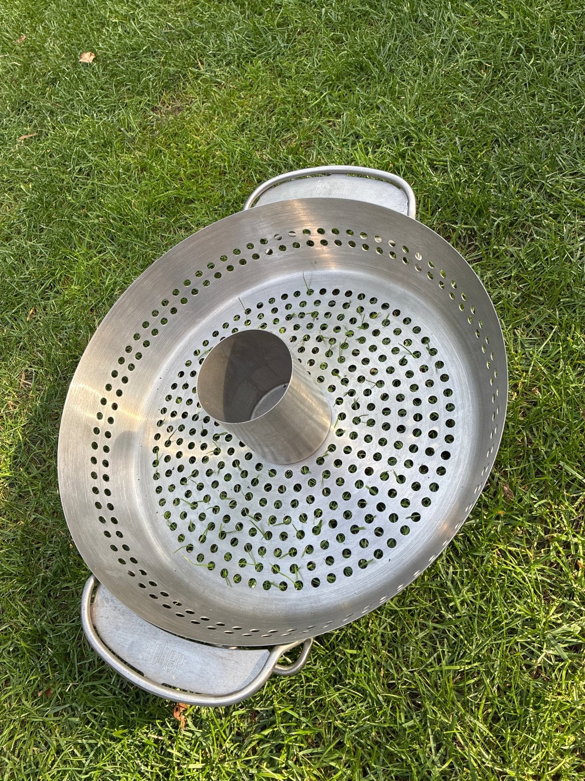 Weber GBS gevogeltestomer BBQ (Poultry Roaster), Tuin en Terras, Barbecue-accessoires, Ophalen of Verzenden, Gebruikt