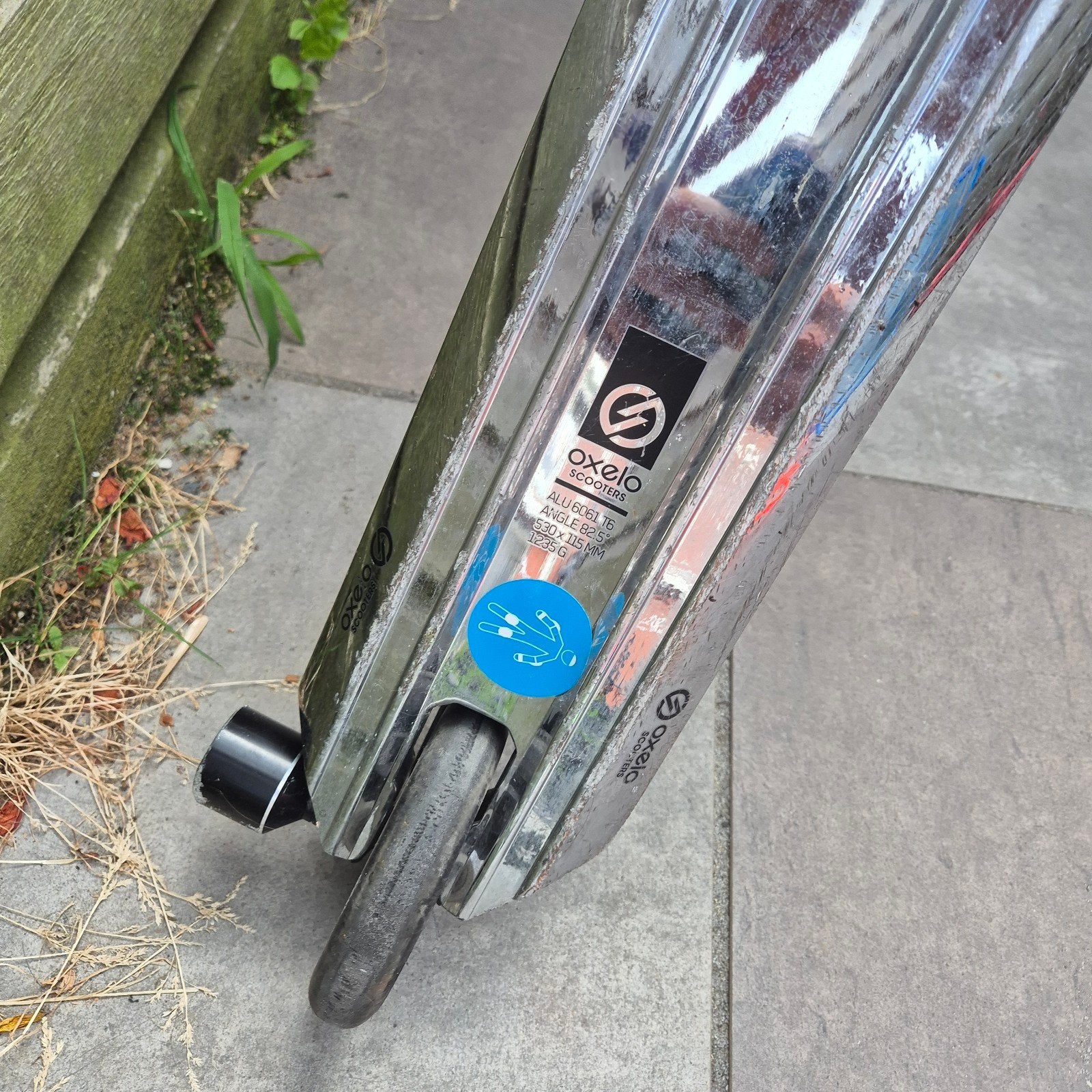 Stuntstep Oxelo MF One - Gebruikt maar in goede staat, Fietsen en Brommers, Steps, Ophalen, Gebruikt, Gewone step, Oxelo