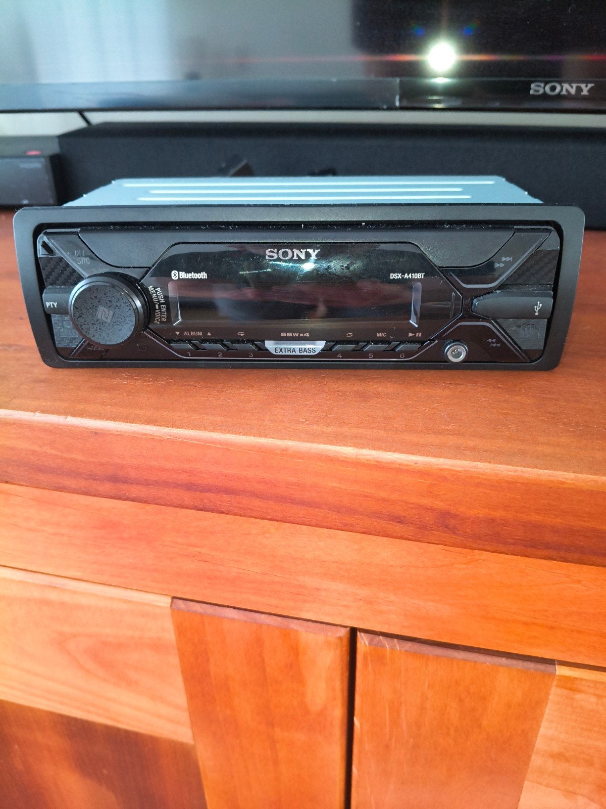 Sony DSX-A410BT Autoradio met Bluetooth en USB, Ophalen of Verzenden, Gebruikt