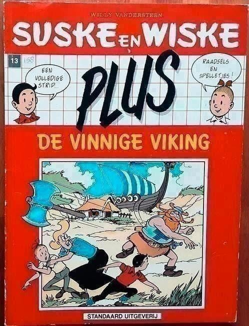 Suske en Wiske plus 13 De vinnige viking - Vandersteen 1993, Eén stripboek, Ophalen of Verzenden, Zo goed als nieuw