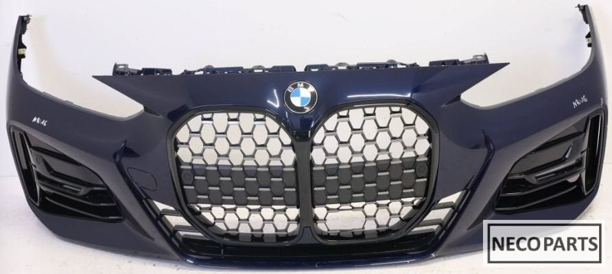 BMW 4 G22 G23 G24 G26 M VOORBUMPER ORIGINEEL ALLES LEVERBAAR, Gebruikt, -, Voor, -