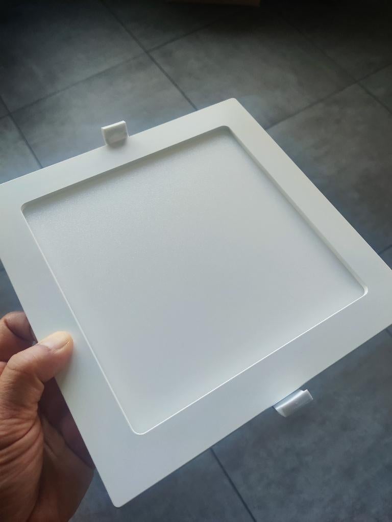 Prios LED inbouwlamp Helina, wit, 22 cm, 24 W, dimbaar, Huis en Inrichting, Lampen | Spots, Ophalen, Nieuw, Kunststof, Plafondspot of Wandspot